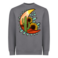 Storm turquoise desert moon Heavyweight Sweatshirt - Jasminsmagicworld