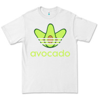 White newavocado originals three stripes Premium Tee - linhVisuals