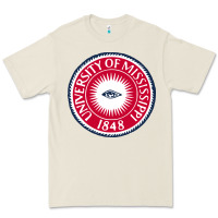 Bone university of mississippi seal Premium Tee - linhVisuals