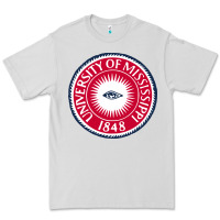 Dove Grey university of mississippi seal Premium Tee - linhVisuals
