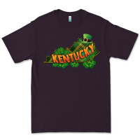 Plum Kentucky map St. Patrick's Day Premium Tee - FaDigitalArtStudio