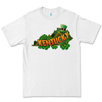 White Kentucky map St. Patrick's Day Premium Tee - FaDigitalArtStudio