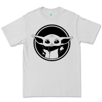 Dove Grey newbaby yoda 01 Premium Tee - linhVisuals