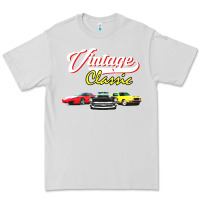 Dove Grey vintage classic oldies cars Premium Tee - linhVisuals