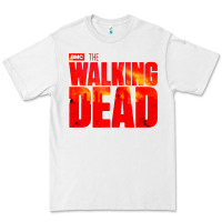 White the walking dead blood Premium Tee - linhVisuals