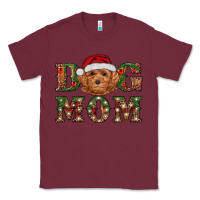 Burgundy christmas  toy poodle dog mom Classic Tee - RanaPortraitStore