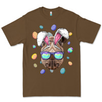 Cacao rhino easter bunny ears funny easter eggs hunting sweatshirt Premium Tee - linhVisuals