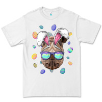 White rhino easter bunny ears funny easter eggs hunting sweatshirt Premium Tee - linhVisuals