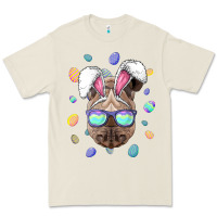 Bone rhino easter bunny ears funny easter eggs hunting sweatshirt Premium Tee - linhVisuals