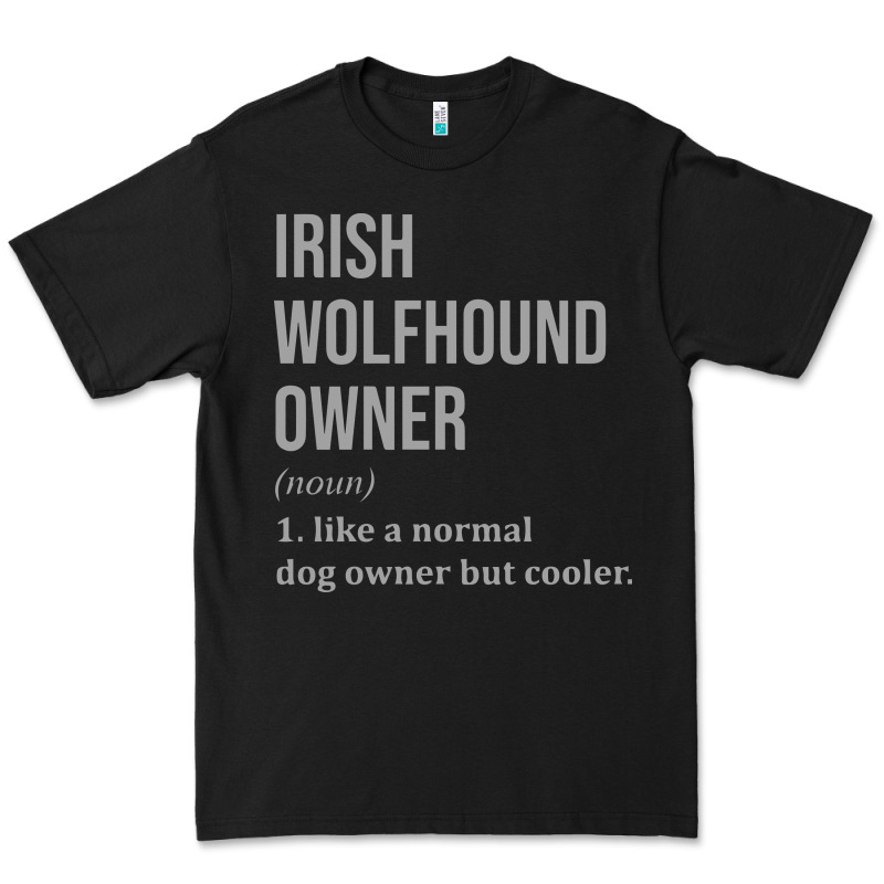 Irish Wolfhound Dog Funny Classic Premium Tee by linhVisuals | Teevron