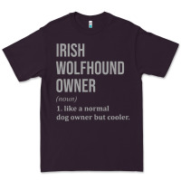 Plum irish wolfhound dog funny classic Premium Tee - linhVisuals