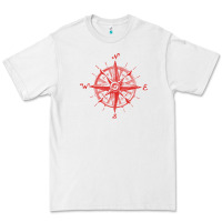 White compass Premium Tee - linhVisuals