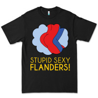 Black stupid sexy flanders! Premium Tee - linhVisuals