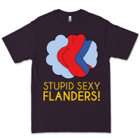 Plum stupid sexy flanders! Premium Tee - linhVisuals