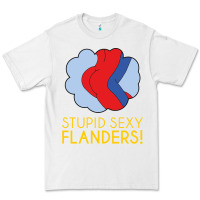 White stupid sexy flanders! Premium Tee - linhVisuals