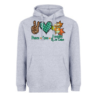 Heather Grey peace love pumpkin spice latte Heavyweight Hoodie - Jasminsmagicworld