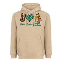 Mushroom peace love pumpkin spice latte Heavyweight Hoodie - Jasminsmagicworld