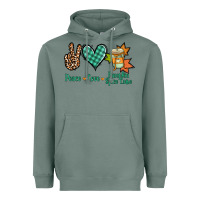 Sage peace love pumpkin spice latte Heavyweight Hoodie - Jasminsmagicworld