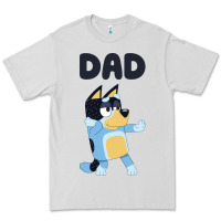 Dove Grey Bluey Dad Premium Tee - linhVisuals