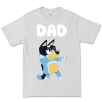 Dove Grey Bluey Dad Premium Tee - linhVisuals
