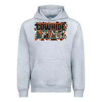 Heather Grey Cowhide is the New Black Urban Hoodie - Jasminsmagicworld