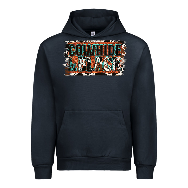 Cowhide Is The New Black Urban Hoodie by Jasminsmagicworld | Teevron