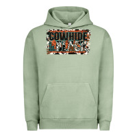 Pigment Oil Green Cowhide is the New Black Urban Hoodie - Jasminsmagicworld
