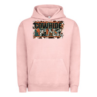 Pigment Salmon Cowhide is the New Black Urban Hoodie - Jasminsmagicworld