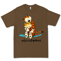 Cacao newcalvin and hobbes [tyellow] Premium Tee - linhVisuals