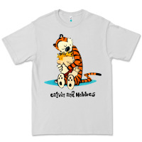 Dove Grey newcalvin and hobbes [tyellow] Premium Tee - linhVisuals