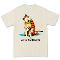 Bone newcalvin and hobbes [tyellow] Premium Tee - linhVisuals