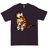 Plum newcalvin and hobbes 04 Premium Tee - linhVisuals