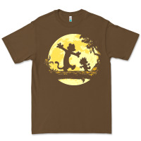 Cacao newcalvin and hobbes no worries Premium Tee - linhVisuals