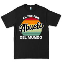 Black el mejor abuelo del mundo grandfather sweatshirt Premium Tee - linhVisuals