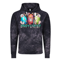 Cloud Black happy easter day eggs nurse Vintage Hoodie - RacoonDesign