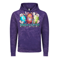 Cloud Purple happy easter day eggs nurse Vintage Hoodie - RacoonDesign