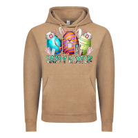 Vintage Coffee happy easter day eggs nurse Vintage Hoodie - RacoonDesign
