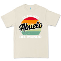 Bone el mejor abuelo del mundo grandfather sweatshirt Premium Tee - linhVisuals