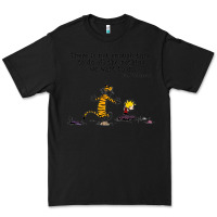 Black newcalvin and hobbes quote 10 Premium Tee - linhVisuals