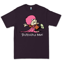 Plum newcalvin and hobbes stupendous man Premium Tee - linhVisuals