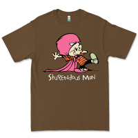 Cacao newcalvin and hobbes stupendous man Premium Tee - linhVisuals