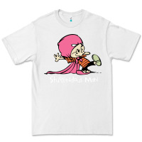 White newcalvin and hobbes stupendous man Premium Tee - linhVisuals
