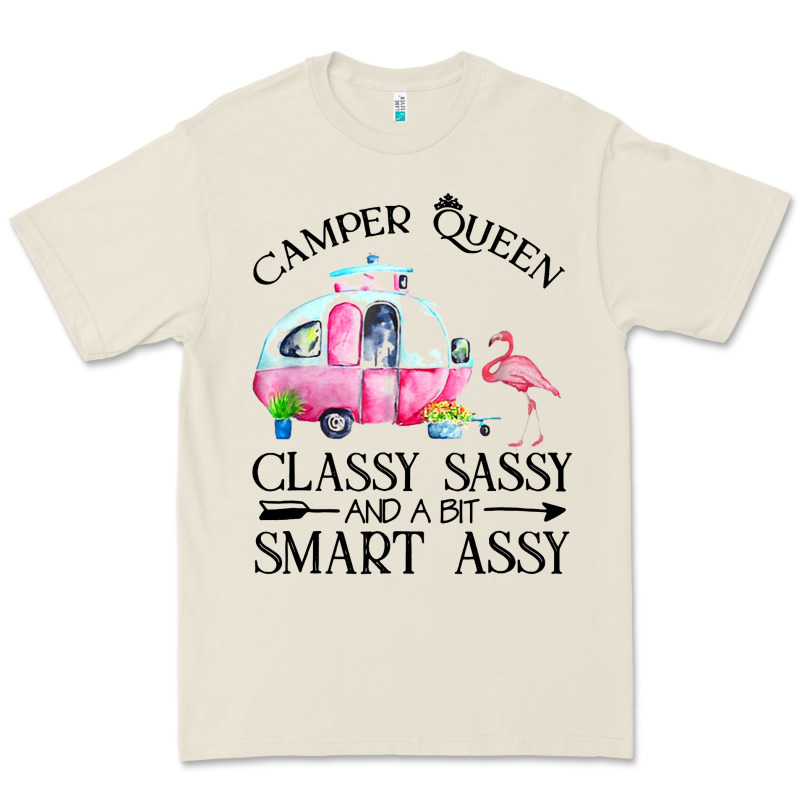 Newcamper Queen Classy Sassy And A Bit Smart Assy Premium Tee by linhVisuals | Teevron