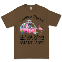 Cacao newcamper queen classy sassy and a bit smart assy Premium Tee - linhVisuals