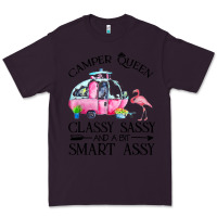 Plum newcamper queen classy sassy and a bit smart assy Premium Tee - linhVisuals