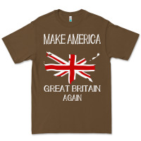 Cacao make america great britain again funny uk us Premium Tee - linhVisuals