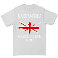 Dove Grey make america great britain again funny uk us Premium Tee - linhVisuals