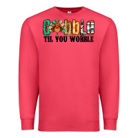Cardinal gobble til you wobble thanksgiving turkey Premium Sweatshirt - Jasminsmagicworld