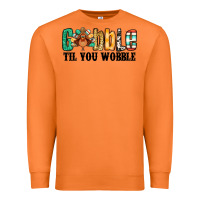 Carrot gobble til you wobble thanksgiving turkey Premium Sweatshirt - Jasminsmagicworld