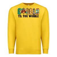 Lemon gobble til you wobble thanksgiving turkey Premium Sweatshirt - Jasminsmagicworld